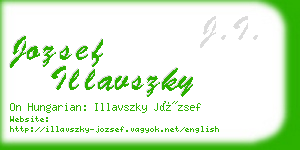 jozsef illavszky business card